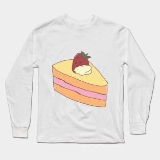 Strawberry Cake Long Sleeve T-Shirt